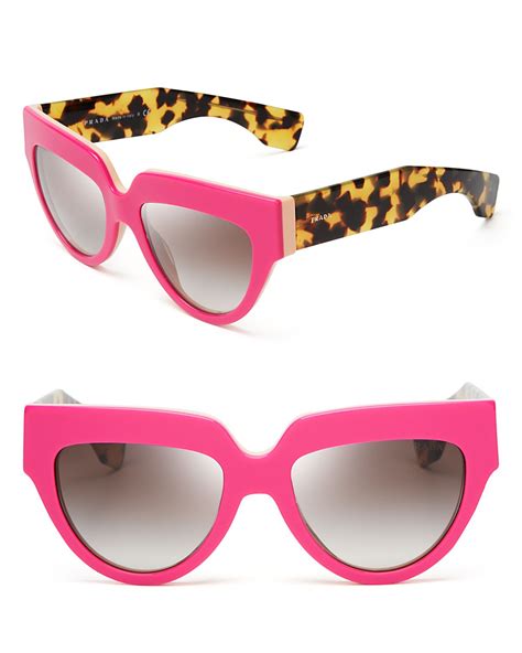 prada sunglasses pink|prada glasses frames pink.